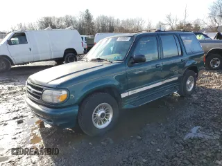 1997 Ford Explorer XL z VIN 1FMDU34E2VZA14008, wystawiony jako Copart lot #43590605 z przebiegiem 185 995 mil mil oraz Szkoda całkowita • Salvage title. Historia ofert i sprzedaży dostępna na DreamBid. Obrazek 1.