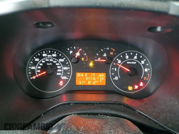 2022 Ram ProMaster City Cargo Tradesman with VIN ZFBHRFAB4N6W28596, listed as a Copart auction lot 59241035 with 34,716 mi miles and Salvage title. Bid and sale history available at DreamBid. Image 9.