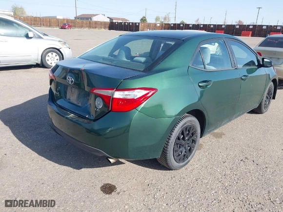 2016 Toyota Corolla L with VIN 2T1BURHE7GC622581, listed as a IAAI auction lot 42004765 with 145,274 mi miles. Bid and sale history available at carsss.com. Image 4.