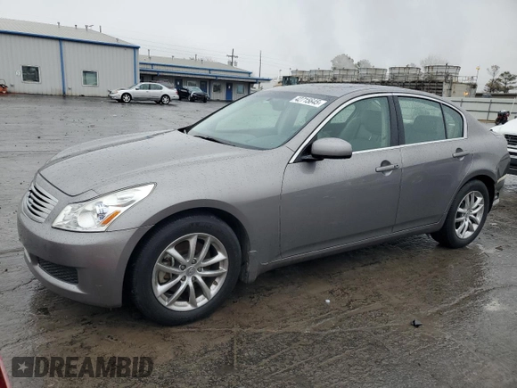 2008 Infiniti G35 Sedan x with VIN JNKBV61F38M254398, listed as a Copart auction lot 42715645 with 103,071 mi miles and Salvage Title. Bid and sale history available at carsss.com. Image 1.