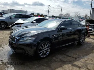 2013 Lexus GS 350 with VIN JTHCE1BLXD5016161, listed as a Copart auction lot 64255194 with 137,225 mi miles and Salvage Title. Bid and sale history available at carsss.com. Image 1.