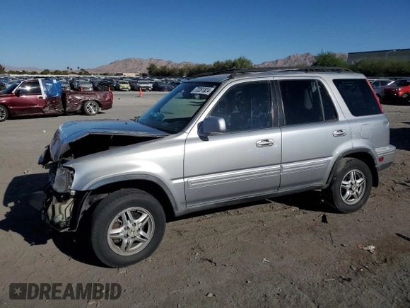 2001 Honda CR-V SE with VIN JHLRD18761S005439, listed as a Copart auction lot 72281824 with 279,937 mi miles and Salvage Title. Bid and sale history available at carsss.com. Image 1.