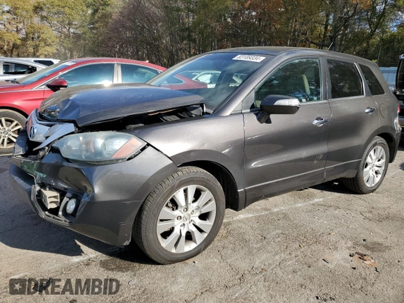 2010 Acura RDX with VIN 5J8TB1H22AA000372, listed as a Copart auction lot 83189334 with 220,824 mi miles and Salvage Title. Bid and sale history available at carsss.com. Image 1.