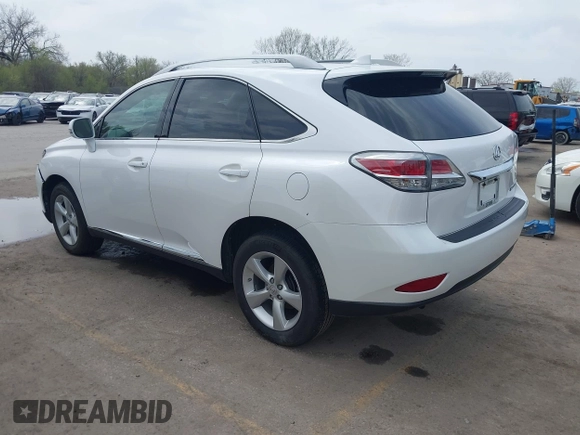 2015 Lexus RX 350 with VIN 2T2BK1BA5FC324666, listed as a IAAI auction lot 41995806 with 45,500 mi miles and . Bid and sale history available at DreamBid. Image 3.