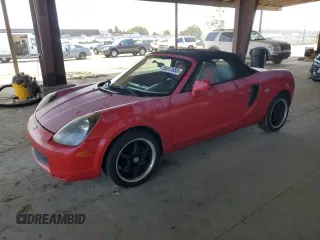 2000 Toyota MR2 z VIN JTDFR3208Y0010124, wystawiony jako Copart lot #55517655 z przebiegiem 186 088 mil mil oraz Tytuł czysty. Historia ofert i sprzedaży dostępna na DreamBid. Obrazek 1.