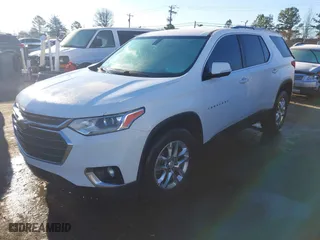 2018 Chevrolet Traverse LT Cloth with VIN 1GNERGKW0JJ116453, listed as a IAAI auction lot 41164082 with 147,152 mi miles. Bid and sale history available at carsss.com. Image 17.