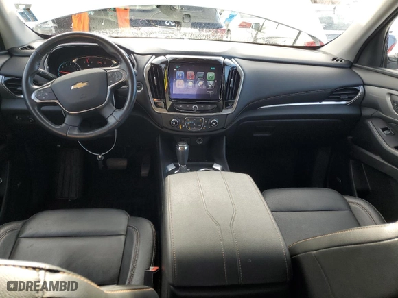 2019 Chevrolet Traverse RS with VIN 1GNERJKWXKJ321938, listed as a Copart auction lot 79258603 with 90,545 mi miles and Salvage Title. Bid and sale history available at carsss.com. Image 8.