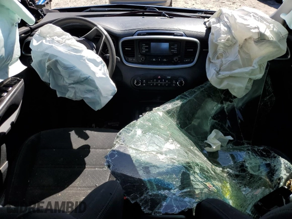 2017 Kia Sorento LX with VIN 5XYPGDA3XHG288867, listed as a Copart auction lot 49844105 with 0 mi miles and Salvage Title. Bid and sale history available at carsss.com. Image 8.