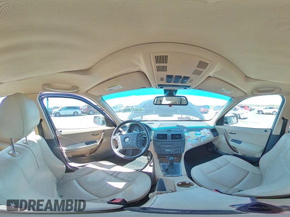 2004 BMW X3 2.5i with VIN WBXPA73474WB29994, listed as a Copart auction lot 52037835 with 140,712 mi miles and Salvage Title. Bid and sale history available at DreamBid. Image 14.