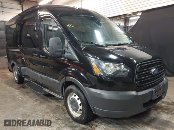 2019 Ford Transit Passenger XL with VIN 1FBAX2CM7KKA64803, listed as a IAAI auction lot 42220187 with 93,853 mi miles and . Bid and sale history available at DreamBid. Image 1.