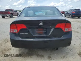 2008 Honda Civic LX with VIN 2HGFA16528H355518, listed as a Copart auction lot 58715425 with 163,409 mi miles and Salvage title. Bid and sale history available at DreamBid. Image 6.
