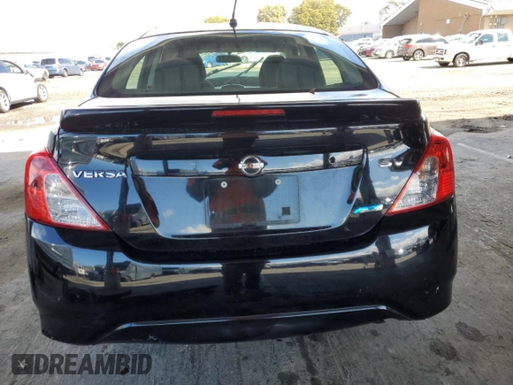 2015 Nissan Versa S Plus with VIN 3N1CN7AP6FL905117, listed as a Copart auction lot 48576895 with 44,815 mi miles and Salvage Title. Bid and sale history available at DreamBid. Image 6.