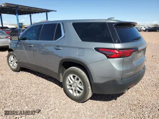 2023 Chevrolet Traverse LS with VIN 1GNERFKW1PJ259933, listed as a Copart auction lot 49358375 with 45,202 mi miles and Salvage Title. Bid and sale history available at carsss.com. Image 2.