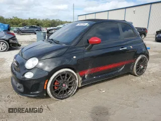 2013 FIAT 500 Abarth with VIN 3C3CFFJH5DT664746, listed as a Copart auction lot 79467384 with 84,548 mi miles and Salvage Title. Bid and sale history available at carsss.com. Image 1.