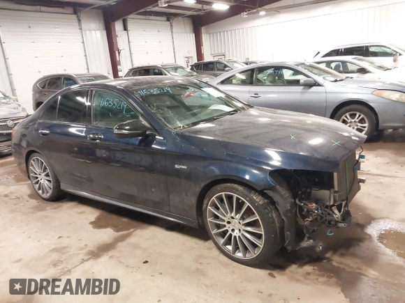 2017 Mercedes-Benz C 43 AMG with VIN 55SWF6EB0HU197074, listed as a IAAI auction lot 41635219 with 77,980 mi miles and . Bid and sale history available at DreamBid. Image 14.