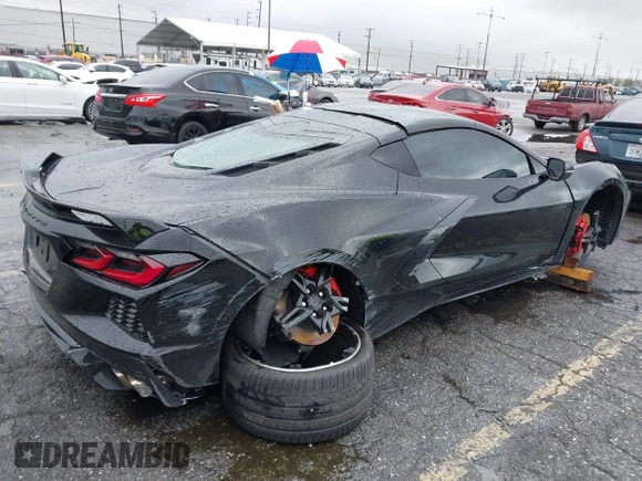 2021 Chevrolet Corvette 1LT z VIN 1G1YA2D48M5123250, wystawiony jako IAAI lot #42064133 z przebiegiem 30 753 mil mil oraz . Historia ofert i sprzedaży dostępna na DreamBid. Obrazek 4.