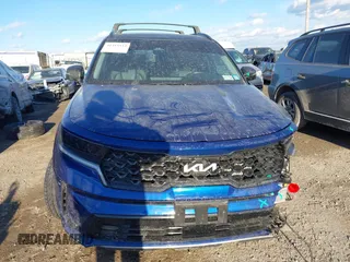 2023 Kia Sorento X-Line SX Prestige with VIN 5XYRKDLF3PG196545, listed as a IAAI auction lot 41453533 with 11,676 mi miles. Bid and sale history available at carsss.com. Image 12.