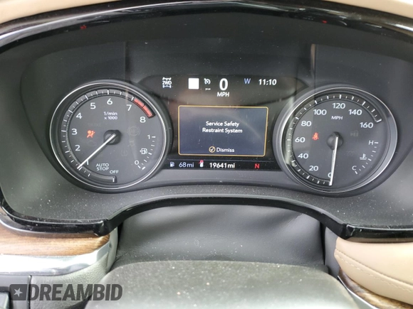 2020 Cadillac XT5 AWD Sport with VIN 1GYKNHRS7LZ122393, listed as a Copart auction lot 84266534 with 19,641 mi miles and Salvage title. Bid and sale history available at DreamBid. Image 9.
