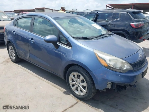 2016 Kia Rio LX with VIN KNADM4A32G6690392, listed as a IAAI auction lot 42075112 with 122,212 mi miles. Bid and sale history available at carsss.com. Image 1.