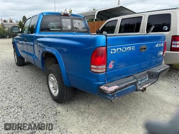 1998 Dodge Dakota SLT with VIN 1B7GG22Y3WS625823, listed as a Copart auction lot 79345634 with 0 mi miles and Clean Title. Bid and sale history available at carsss.com. Image 3.