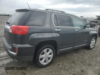 2017 GMC Terrain SLT with VIN 2GKFLUE38H6189855, listed as a Copart auction lot 52100605 with 115,364 mi miles and Salvage Title. Bid and sale history available at carsss.com. Image 3.