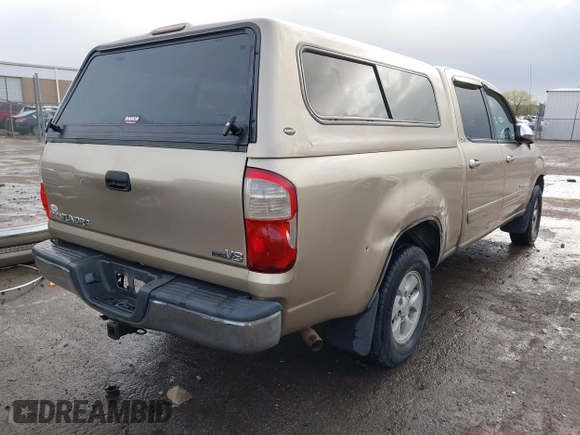 2006 Toyota Tundra SR5 with VIN 5TBET34106S512373, listed as a IAAI auction lot 41919438 with 112,699 mi miles and . Bid and sale history available at DreamBid. Image 4.
