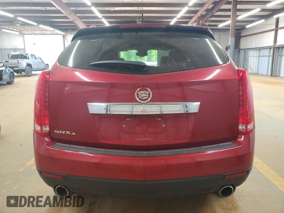 2011 Cadillac SRX Performance Collection with VIN 3GYFNEEY2BS517233, listed as a Copart auction lot 53602475 with 124,880 mi miles and Salvage Title. Bid and sale history available at carsss.com. Image 6.