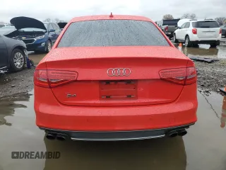2013 Audi S4 Premium Plus with VIN WAUDGAFL0DA076190, listed as a Copart auction lot 80737894 with 107,369 mi miles and Salvage Title. Bid and sale history available at carsss.com. Image 6.