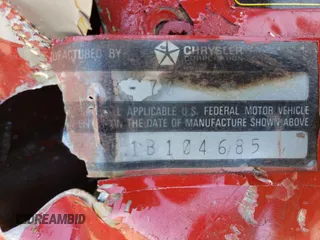 1971 Dodge Challenger с VIN JH27G1B104685, выставлен на аукционе Copart как лот 59392914 с пробегом 125 507 миль миль и Чистый • Clean title. История ставок и продаж доступна на DreamBid. Изображение 12.