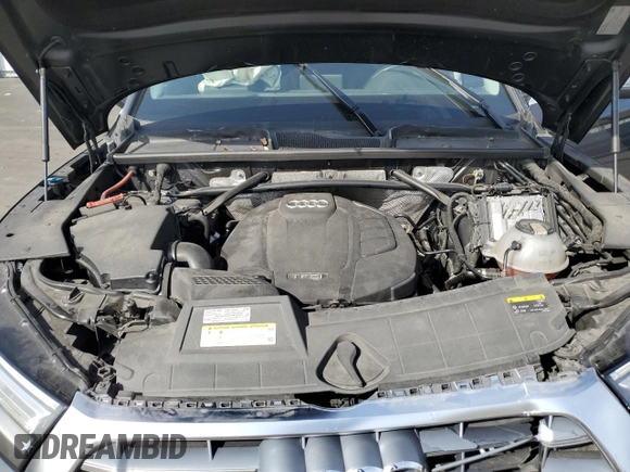 2019 Audi Q5 Premium with VIN WA1ANAFY4K2086553, listed as a Copart auction lot 46258075 with 97,817 mi miles and Non Repairable. Bid and sale history available at carsss.com. Image 13.