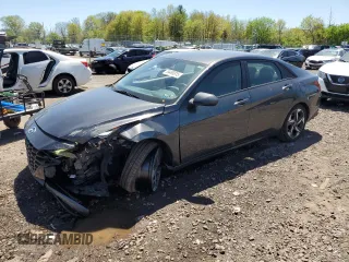 2023 Hyundai Elantra SEL with VIN 5NPLS4AG8PH098296, listed as a Copart auction lot 54489315 with 30,254 mi miles and Salvage Title. Bid and sale history available at DreamBid. Image 1.