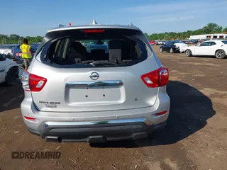 2020 Nissan Pathfinder SV with VIN 5N1DR2BN9LC585171, listed as a IAAI auction lot 42548131 with 98,204 mi miles and . Bid and sale history available at DreamBid. Image 6.