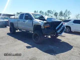 2016 Chevrolet Silverado 1500 Custom with VIN 1GCVKPEC1GZ322549, listed as a IAAI auction lot 41789704 with 162,953 mi miles. Bid and sale history available at carsss.com. Image 1.