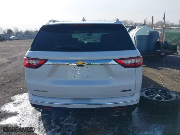 2018 Chevrolet Traverse Premier with VIN 1GNERKKW1JJ128646, listed as a IAAI auction lot 41423966 with 130,078 mi miles. Bid and sale history available at carsss.com. Image 16.