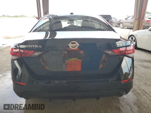 2022 Nissan Sentra SV with VIN 3N1AB8CV3NY298872, listed as a Copart auction lot 52895515 with 18,819 mi miles and Non Repairable. Bid and sale history available at DreamBid. Image 6.