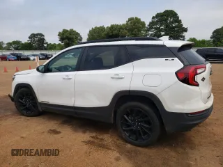 2023 GMC Terrain SLE z VIN 3GKALMEGXPL218618, wystawiony jako Copart lot #55484395 z przebiegiem 70 422 mil mil oraz Szkoda całkowita • Salvage title. Historia ofert i sprzedaży dostępna na DreamBid. Obrazek 2.
