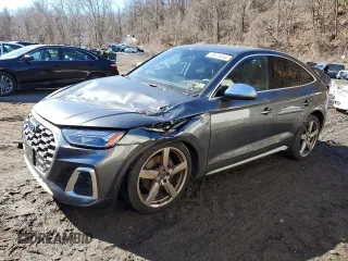 2022 Audi SQ5 Sportback Premium with VIN WA114AFY9N2099290, listed as a Copart auction lot 43621694 with 18,257 mi miles and . Bid and sale history available at DreamBid. Image 1.