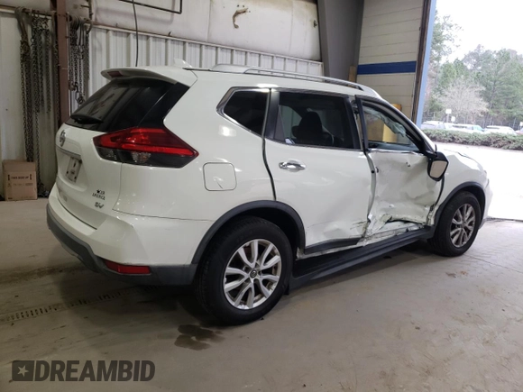 2017 Nissan Rogue SV with VIN KNMAT2MT5HP548171, listed as a Copart auction lot 48662155 with 125,748 mi miles and Salvage Title. Bid and sale history available at carsss.com. Image 3.
