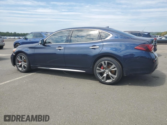 2017 Infiniti Q70 3.7 z VIN JN1BY1PR3HM210529, wystawiony jako Copart lot #68966204 z przebiegiem Nie podano mil oraz Nie do naprawy • Non repairable. Historia ofert i sprzedaży dostępna na DreamBid. Obrazek 2.