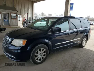2014 Chrysler Town & Country Touring with VIN 2C4RC1BG4ER159387, listed as a Copart auction lot 53050315 with 164,644 mi miles and Salvage Title. Bid and sale history available at DreamBid. Image 1.
