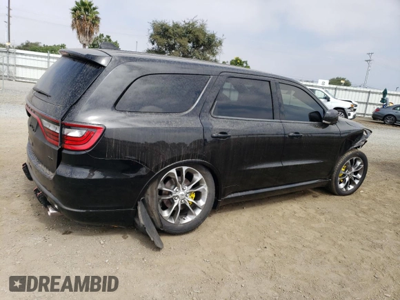 2019 Dodge Durango GT Plus with VIN 1C4RDHDG6KC675998, listed as a Copart auction lot 73542164 with 112,261 mi miles and Salvage Title. Bid and sale history available at carsss.com. Image 3.