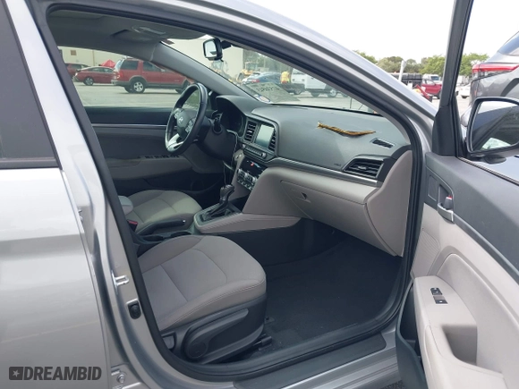 2020 Hyundai Elantra Value Edition with VIN 5NPD84LF4LH605227, listed as a IAAI auction lot 41536543 with 54,519 mi miles. Bid and sale history available at carsss.com. Image 5.