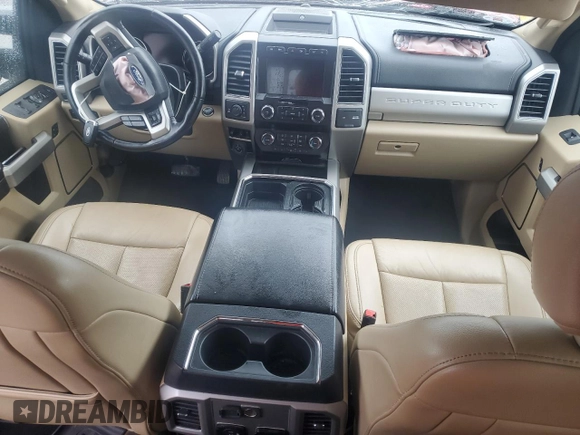 2021 Ford F-250 XL with VIN 1FT7W2BT2MEC56357, listed as a Copart auction lot 58134025 with 112,357 mi miles and Salvage title. Bid and sale history available at DreamBid. Image 8.
