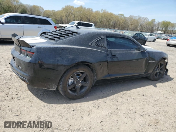 2012 Chevrolet Camaro 2LT with VIN 2G1FC1E37C9204081, listed as a Copart auction lot 56920145 with 200,648 mi miles and Salvage title. Bid and sale history available at DreamBid. Image 3.