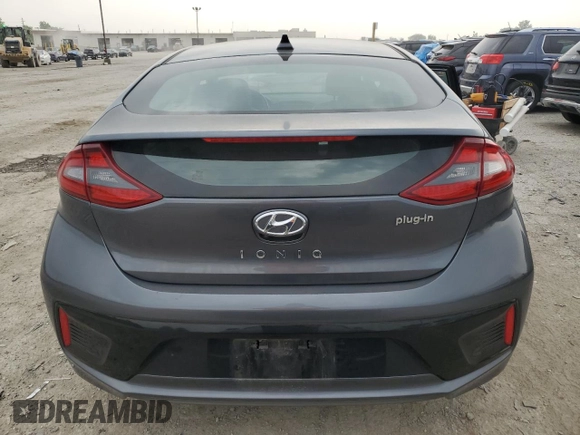 2019 Hyundai Ioniq Limited with VIN KMHC75LD0KU172590, listed as a Copart auction lot 60489925 with 45,059 mi miles and Salvage title. Bid and sale history available at DreamBid. Image 6.