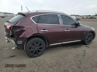 2017 Infiniti QX50 with VIN JN1BJ0RR2HM408076, listed as a Copart auction lot 45989565 with Not Provided miles and Salvage Title. Bid and sale history available at DreamBid. Image 3.