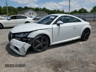 2021 Audi TT z VIN TRUAEAFVXM1004335, wystawiony jako Copart lot #58761045 z przebiegiem 48 382 mil mil oraz Szkoda całkowita • Salvage title. Historia ofert i sprzedaży dostępna na DreamBid. Obrazek 1.
