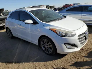 2016 Hyundai Elantra GT with VIN KMHD35LH4GU321917, listed as a Copart auction lot 76842614 with 107,526 mi miles and Salvage Title. Bid and sale history available at carsss.com. Image 4.
