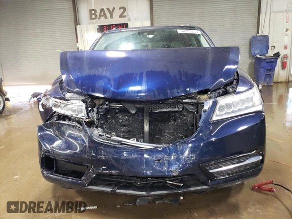 2016 Acura MDX w/Tech/Entertainment with VIN 5FRYD4H69GB016229, listed as a Copart auction lot 50205395 with 163,865 mi miles and Salvage Title. Bid and sale history available at carsss.com. Image 5.