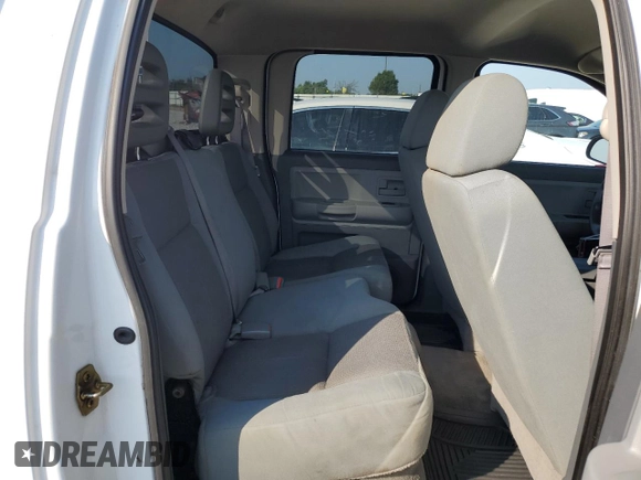2005 Dodge Dakota SLT with VIN 1D7HE48N95S186845, listed as a Copart auction lot 65968444 with 173,488 mi miles and Salvage Title. Bid and sale history available at DreamBid. Image 10.